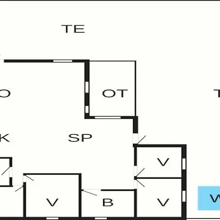 8 Person In Hadsund-by Traum 別荘 *
